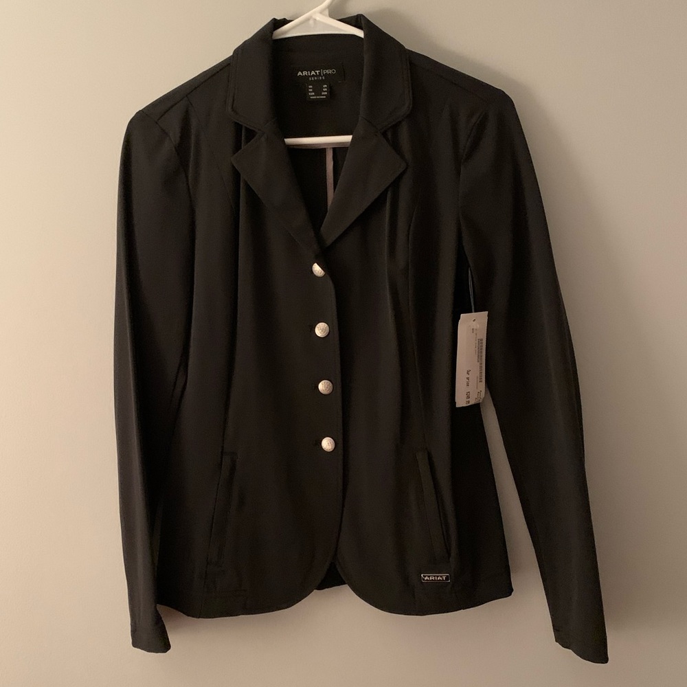 Equestrian Ariat Artico Show Coat Black